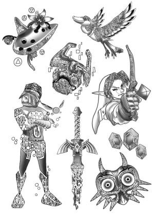 Image of Legend of Zelda Inspired