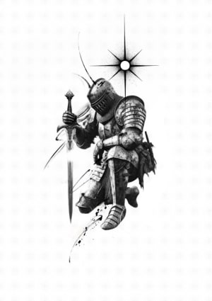 Image of Knight and star