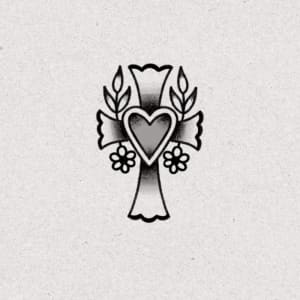 Image of Floral Cross