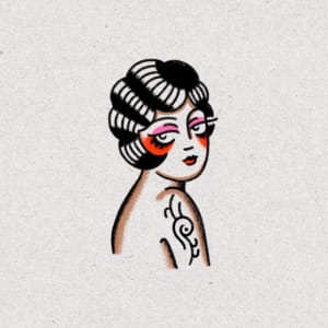 Image of Tribal Tat Lady