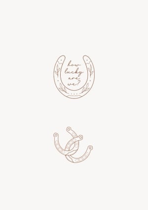 Image of horse shoes