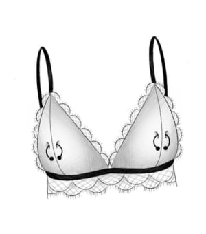 Image of Nip bra 