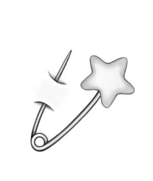 Image of Star pin 