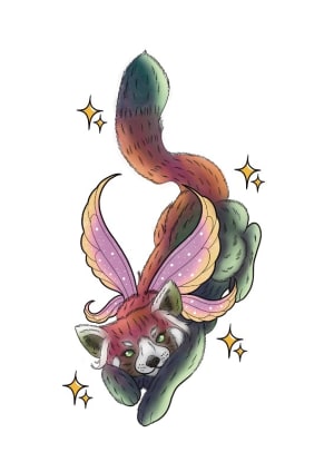 Image of Aurora Fairy Red Panda
