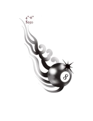 Image of 8ball 4”-6”