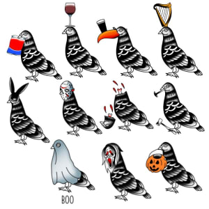 Image of Pigeon designs pt2, £120 each 