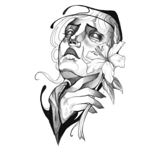 Image of Lady face