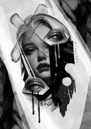 Image of Abstract Lady