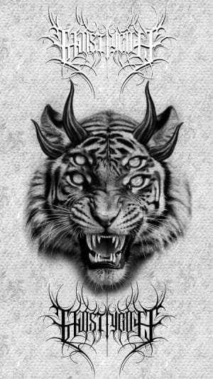 Image of All-Seeing Tiger Head
