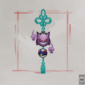 Image of Gengar Charm