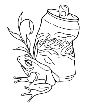 Image of Trash frog 