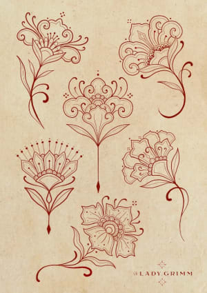 Image of Fan Flowers 