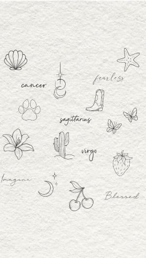 Image of Various tiny tatts