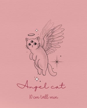 Image of Angel cat
