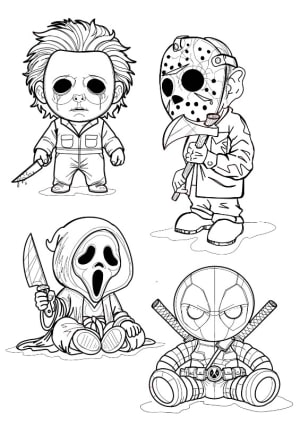 Image of Colour Mini Characters 