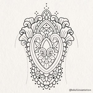 Image of Ornamental back (3-4 full days)