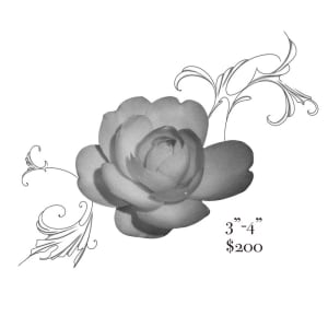 Image of flower 3”-4”