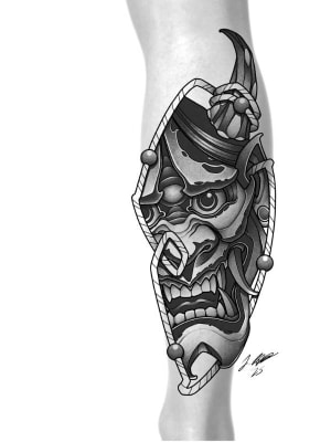 Image of Roped hannya