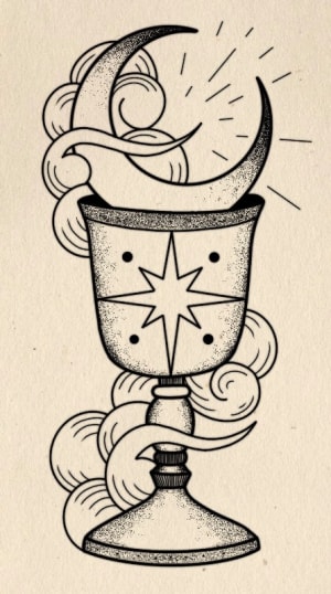 Image of Moon + Goblet