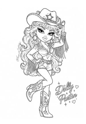 Image of LIMITED EDITION DOLLY PARTON  - Bratz cowgirl collection 