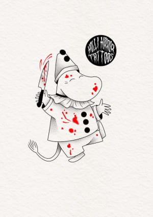 Image of Blood Clown Moomin