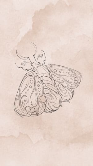 Image of The gilded moth 