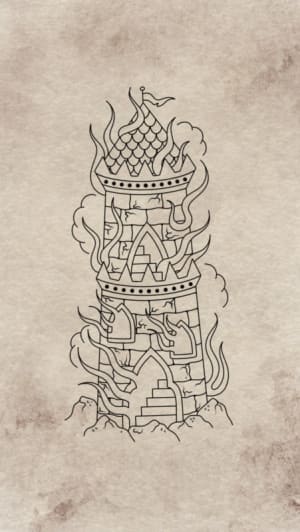 Image of Burning turret 