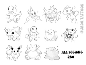Image of Pokemon flash sheet 2 