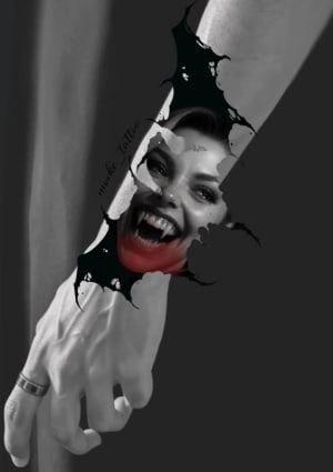 Image of Vampire woman