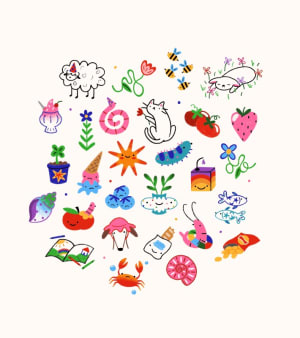 Image of summery minis 