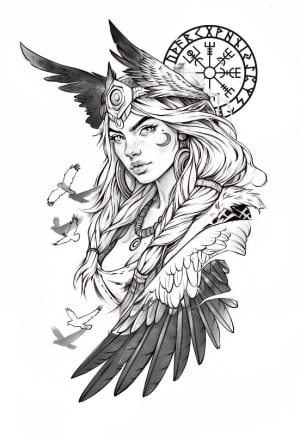Image of Viking female 