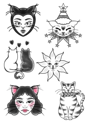 Image of Cats! (Palm size)