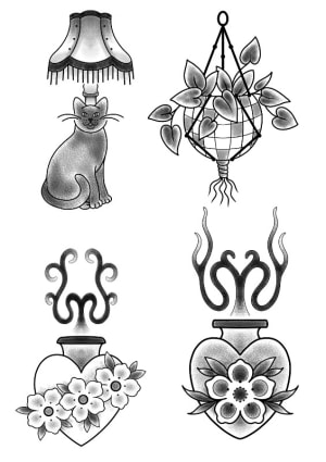 Image of Lamp/disco/sacred hearts