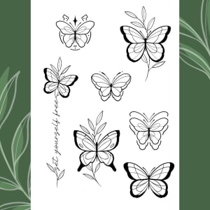 Image of Butterfly Sheet