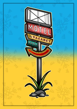 Image of Motel Sign 