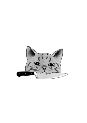 Image of He’s got a knife!