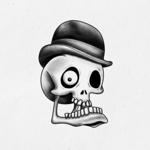 Image of Bonejangles Skull (4-5”)