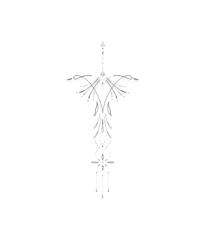 Image of Ornamental Shoulder Cap Fineline
