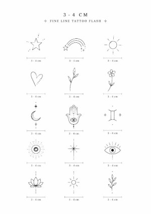 Image of Celestial & Spiritual minis (3-4cm)