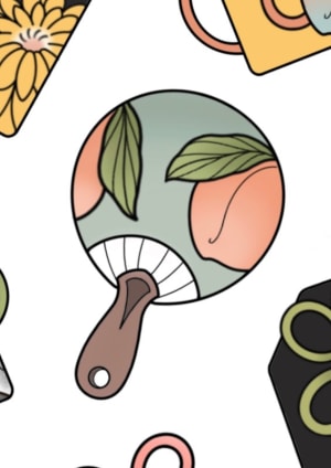Image of Peach Fan