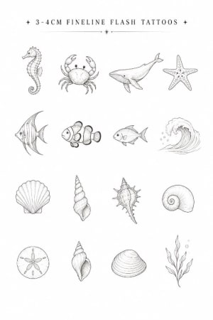 Image of Ocean & Coastal minis (3-5cm)