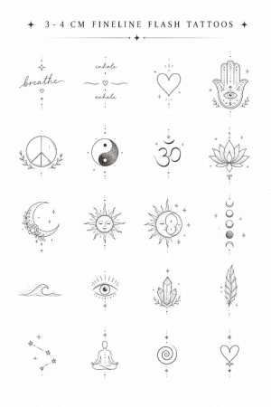 Image of Mind, body & soul minis (3-4cm)