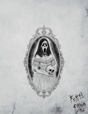 Image of Lady of Woodsboro (fully shaded / repeatable 2x only)