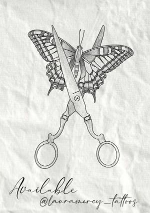 Image of Butterfly scissors