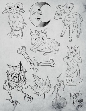 Image of Spooky Offerings #3 (lmk which one you want!)