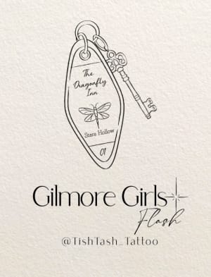 Image of Dragonfly Inn keychain! 