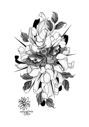 Image of Moth floral