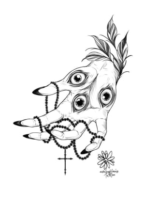 Image of Hand eye
