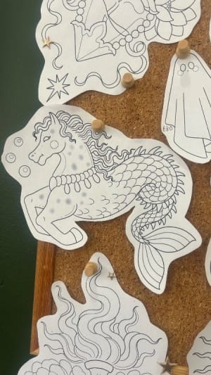 Image of Hippocampus. 16cms.