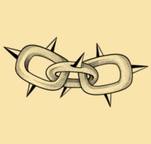Image of Spikey Chain (3-4”)